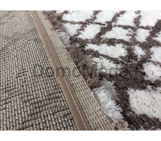 Високоворсний килим MF LOFT 2945A White-D.Beige - Висока якість за найкращою ціною в Україні зображення 2.